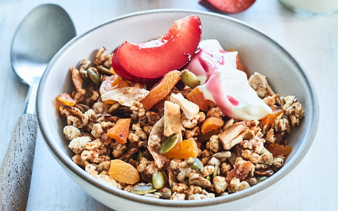 Apple and Apricot Puff Muesli