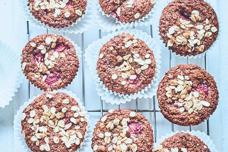 Yoghurt Bran Fruit Muffins