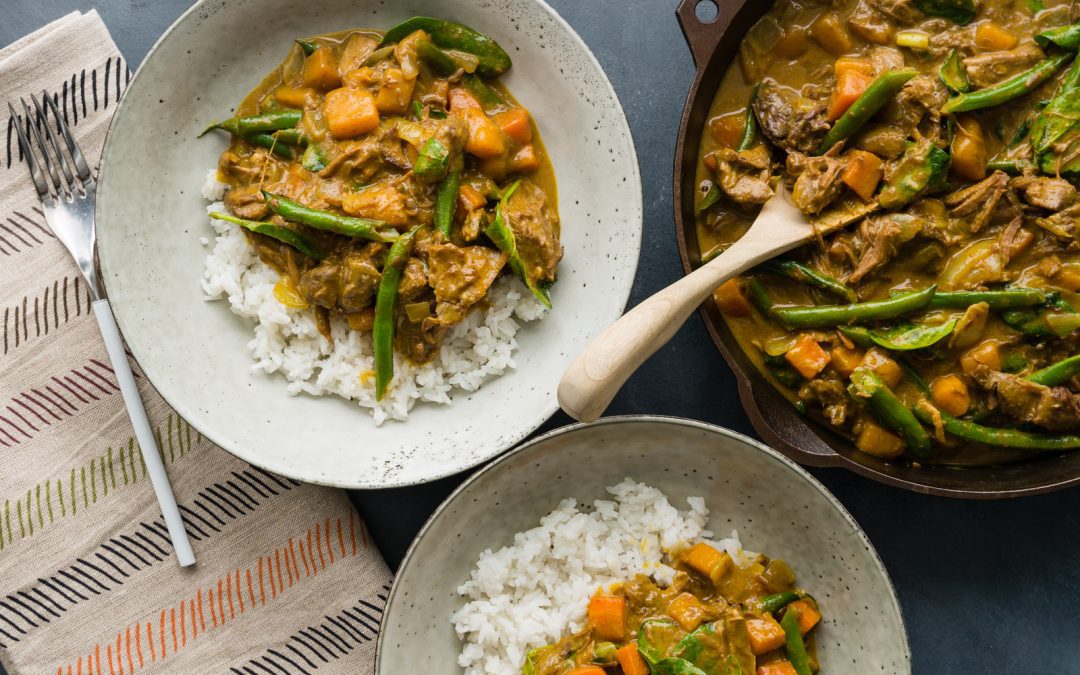 Pulled Beef & Pumpkin Massaman Curry