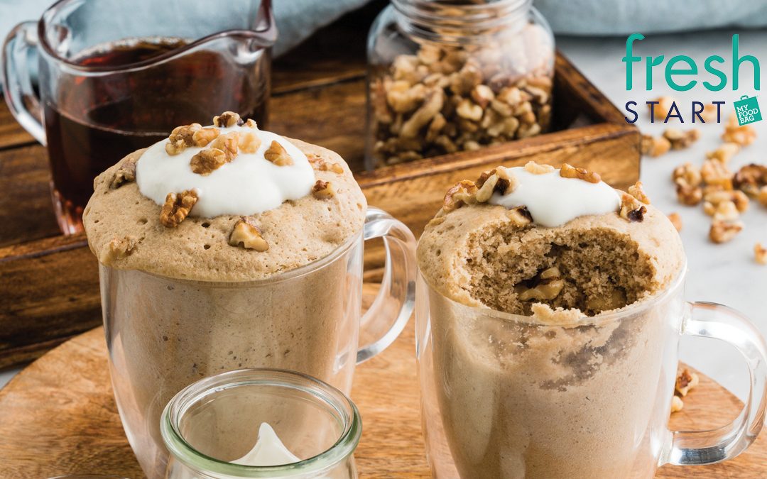 Maple Walnut Mug Cake