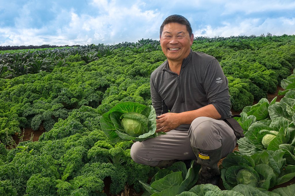 DSC01996 allan and baby cabbage