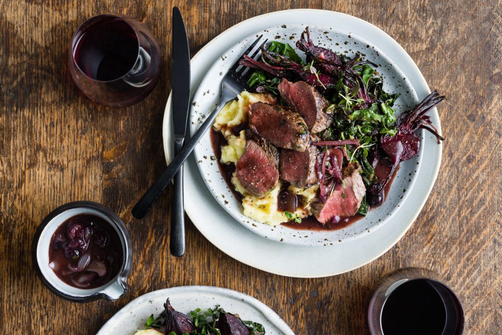 venison medallions