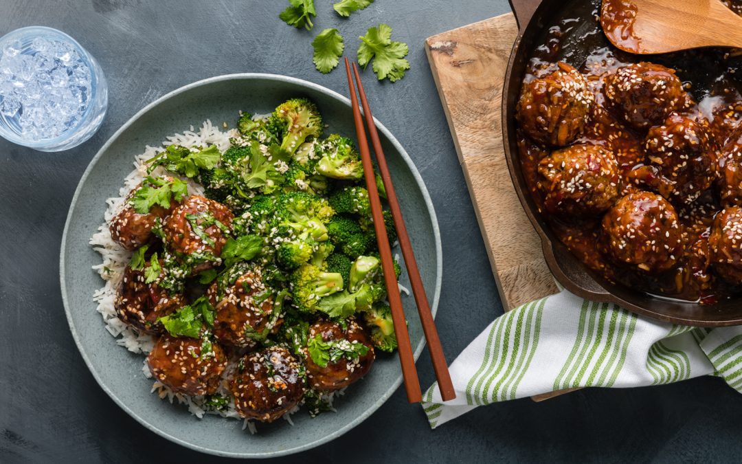 Traybake Chicken Meatballs