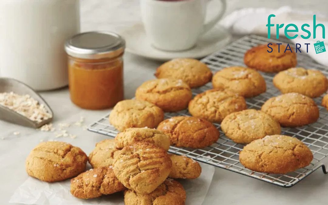 Peanut Butter Oaty Cookies
