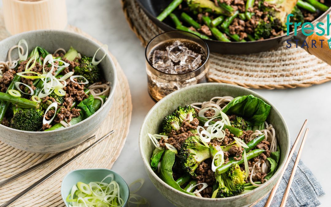 Chinese Style Beef & Pork Stir-Fry