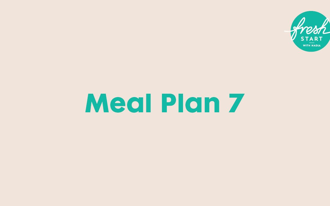 The Programme Plus Meal Plan 7