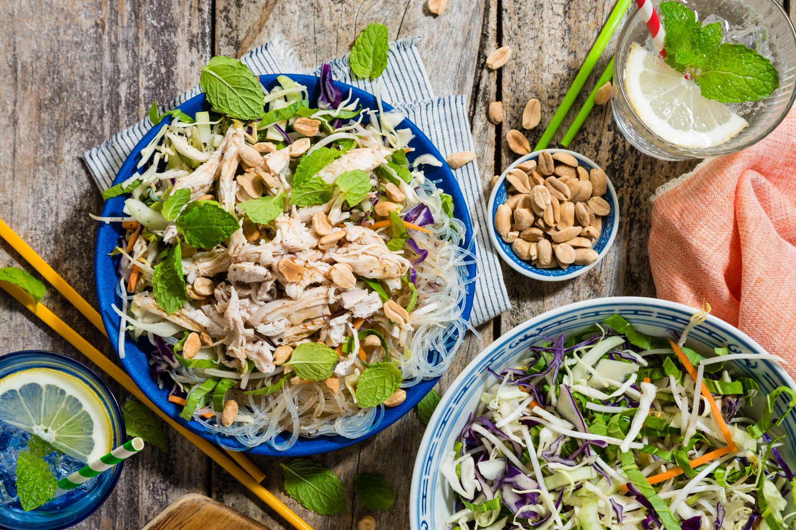 Summer Vietnamese Poached Chicken With Bok Choy Peanut Slaw | My Food ...