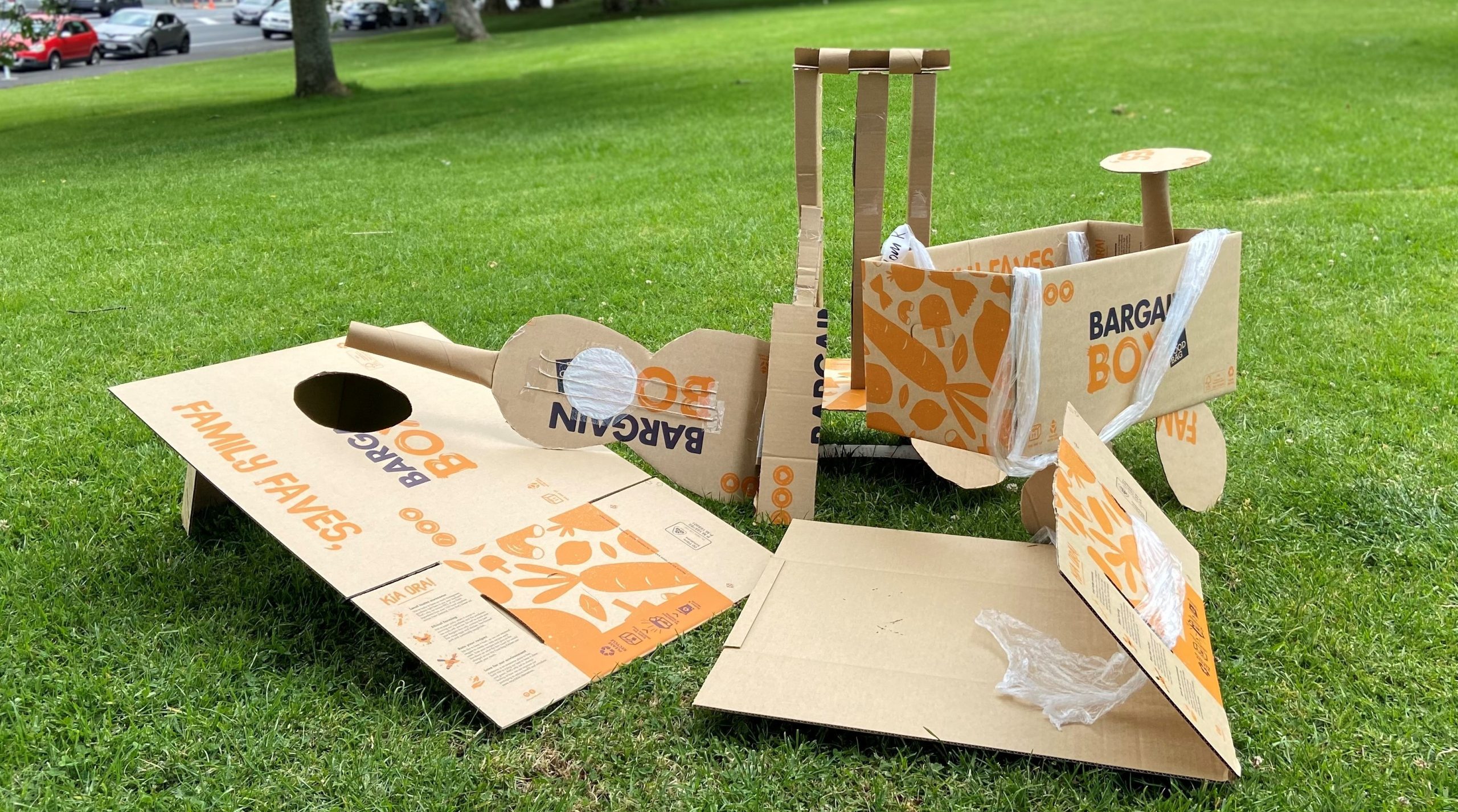 5 Crafty Ways to Reuse Your Box 1 Crafty creations made from Bargain Boxes.