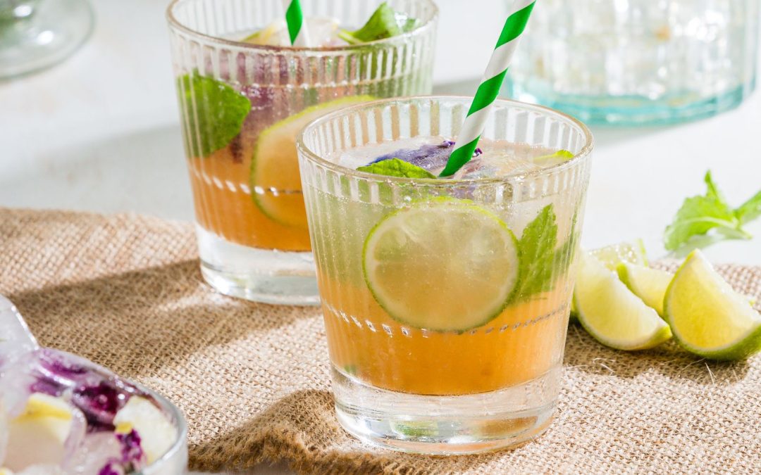 Peach & Lime Mojito