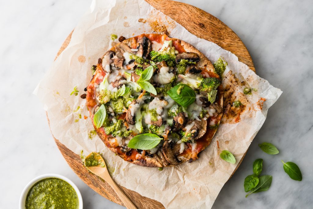 FS Wholemeal Mushroom Broccoli Pizzas BLOG