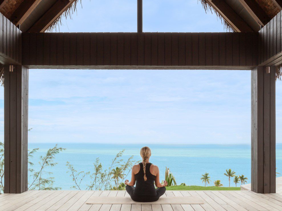 Get To Fiji With Fresh Start, Tourism Fiji & Six Senses Fiji! 3 Yoga on the Deck 7209 LARGE