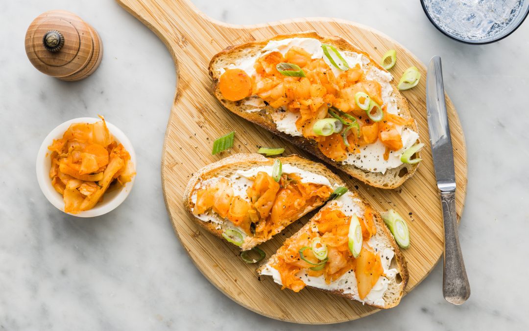 Gut Heroes Sourdough Series: Kimchi & Cream Cheese