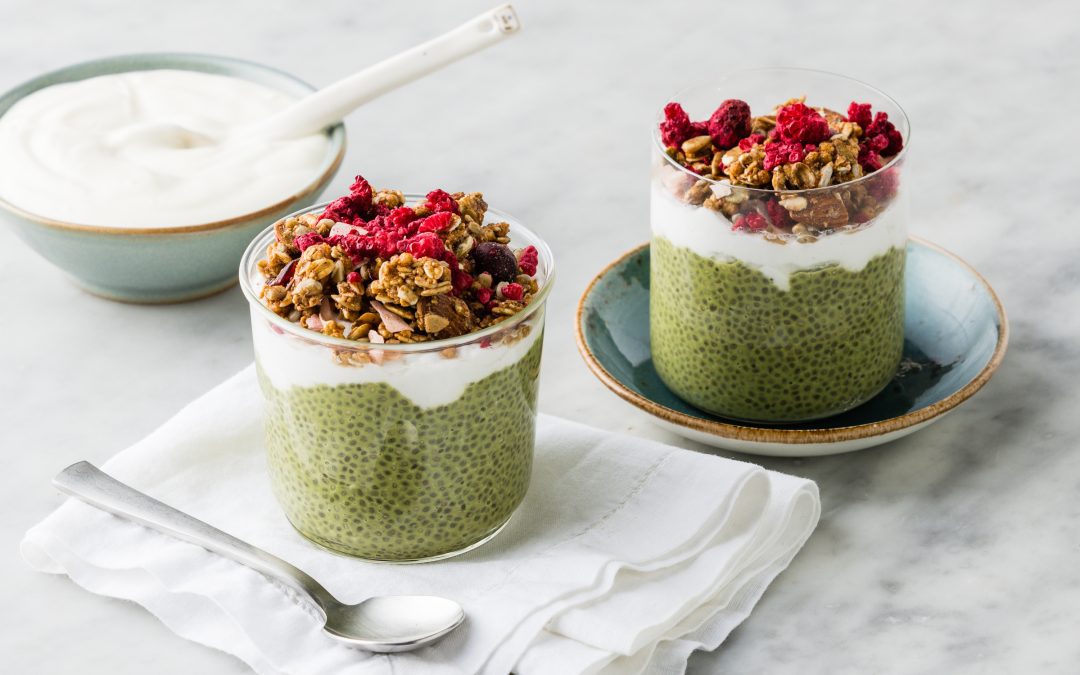 Gut Heroes: Matcha Chia Pudding