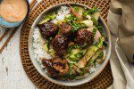 C Korean Beef Meatball Bowl with Quick Cucumber Kimchi BLOG 1