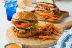 F Smoky Fried Chicken Burgers with Carrot Chippies Special Sauce BLOG