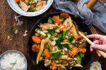 MC Chicken Cashew Stir Fry with Fragrant Jasmine Rice HAND SPOON BLOG