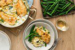 MC Creamy Lemon Parmesan Chicken with Fresh Pappardelle Green Beans BLOG