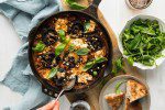 V Cheesy Italian Mushroom bake with Focaccia Pine Nuts BLOG