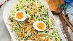 broccoli slaw tofu bowl