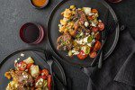 g pure south oregano grilled lamb chops with tomato feta salad BLOG