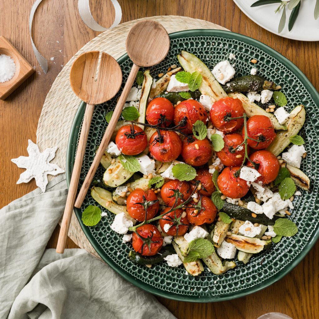 Forget the superfoods and dial up the plants 5 tomato courgette salad 10 1