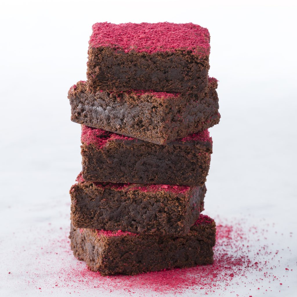 Belgian Chocolate Rapsberry Brownie