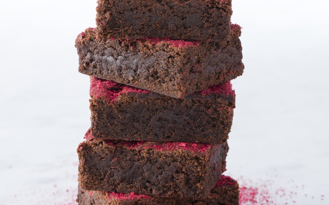 Belgian Chocolate & Raspberry Brownies