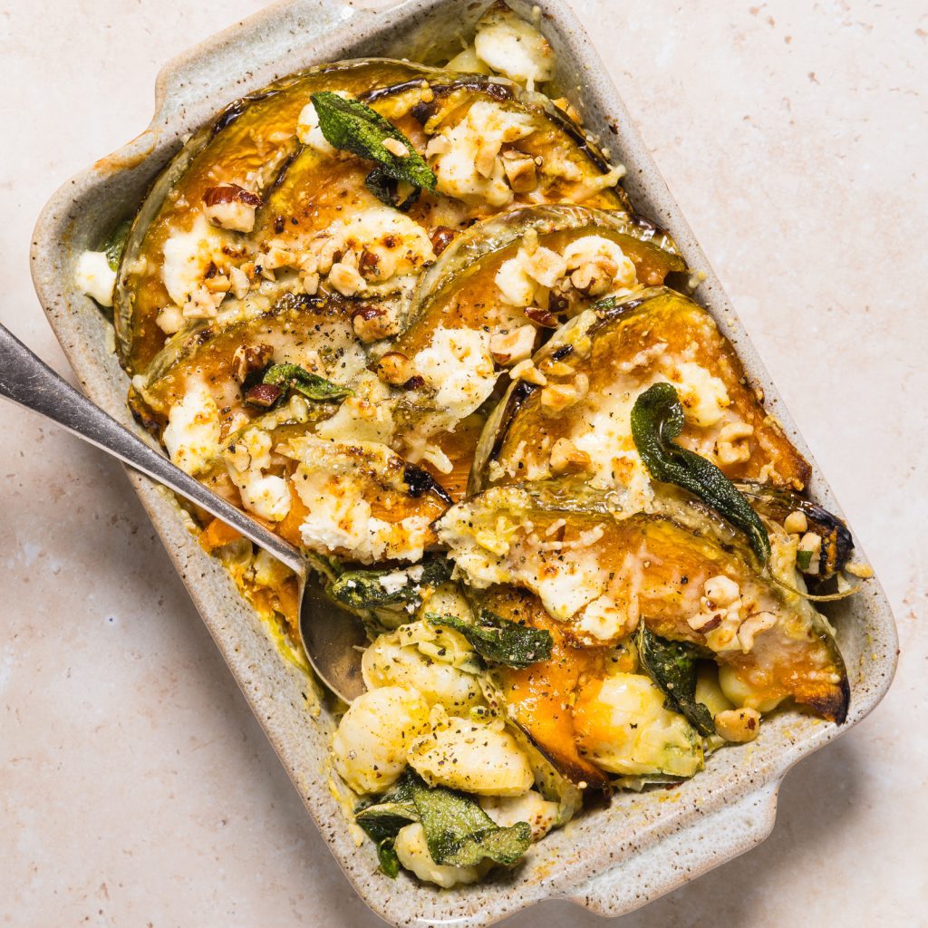 World Vegetarian Month: Top 3 Veg Trends 2023 6 MC Creamy Pumpkin Gnocchi with Goats Cheese Sage Brown Butter