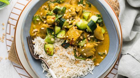Nadia lim thai green curry top