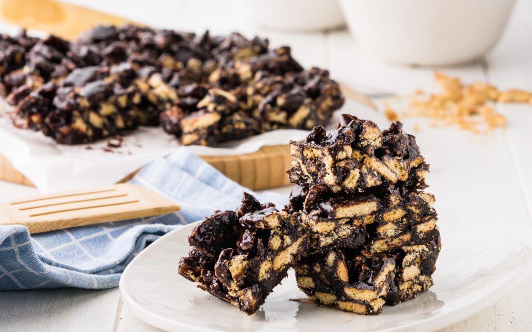 Hedgehog No-Bake Slice