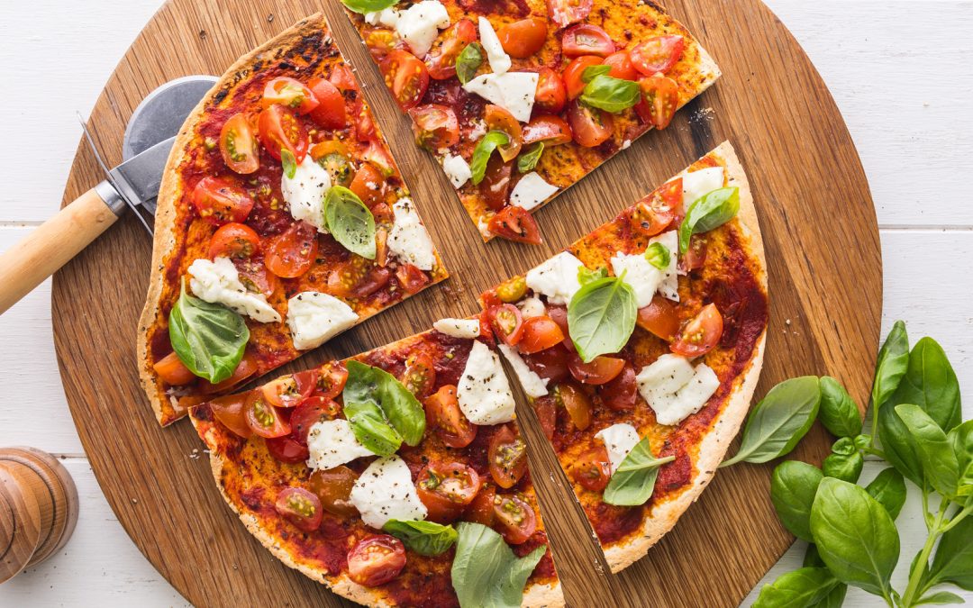 Bruschetta Wrap Pizza