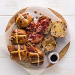 K Hot Cross Bun Bacon Butties
