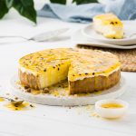 K White Chocolate Passionfruit Cheesecake