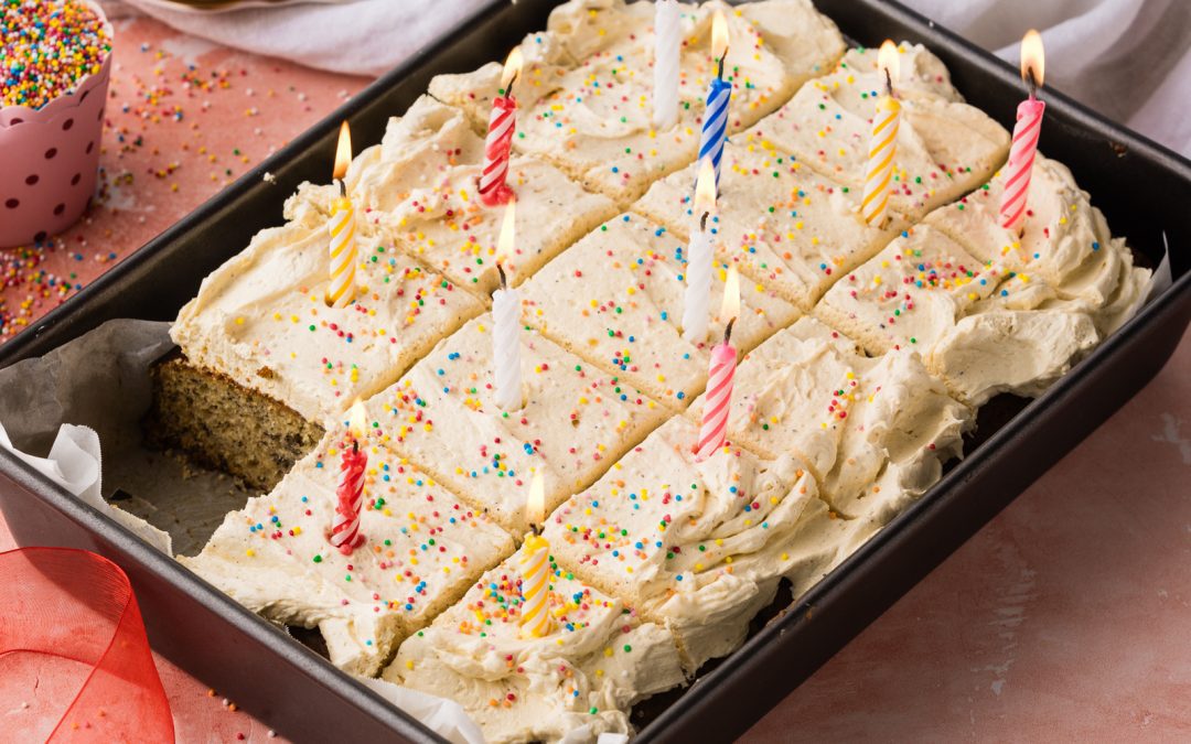 Brown Butter & Banana Celebration Sheet Cake
