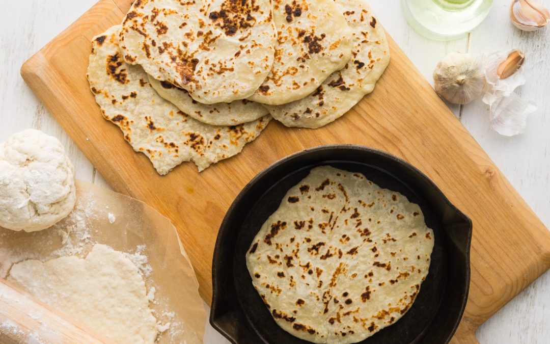 Easy Homemade Wholemeal Flatbreads