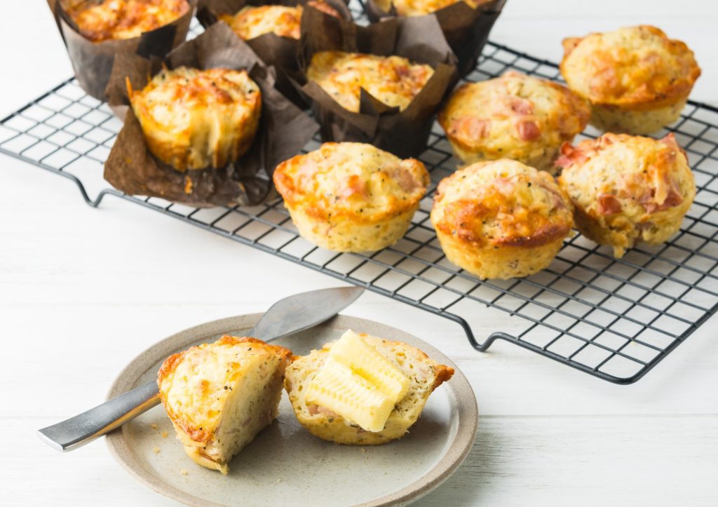 K Ham Cheese Savoury Muffin Kit