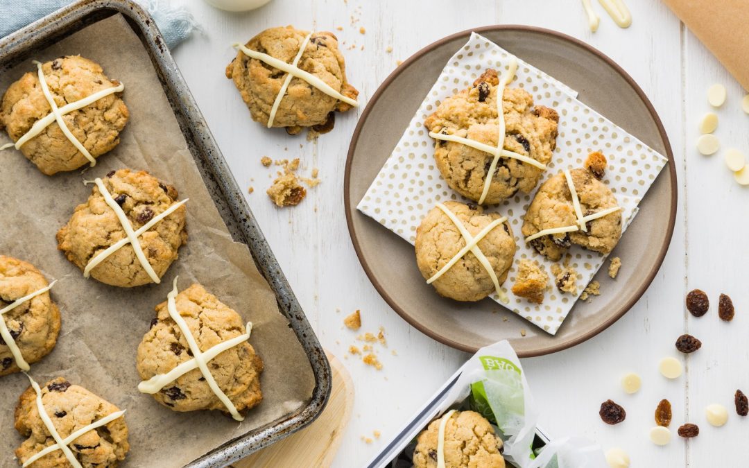 Hot Cross Cookies