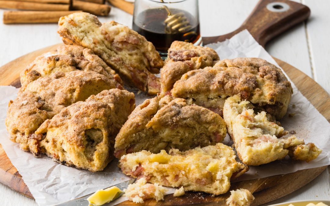 Maple Bacon Scones