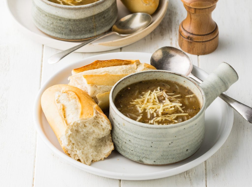 K french onion soup