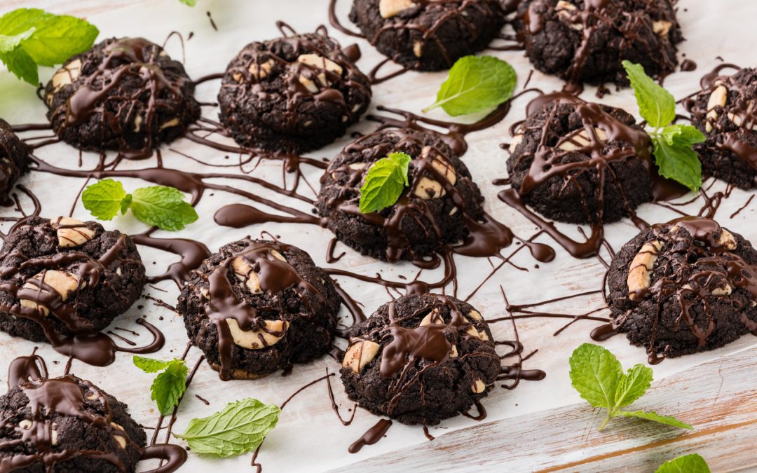 St Patrick’s Day Mint Choc Cookie