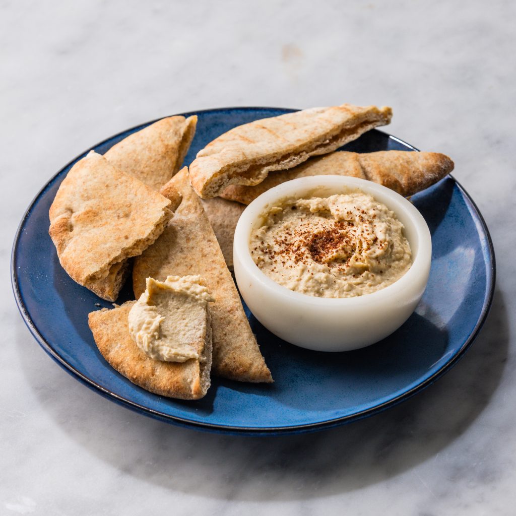 Fresh Start 8-Week Reset: Week Three 4 FS Reset 202404 Pita and hummus