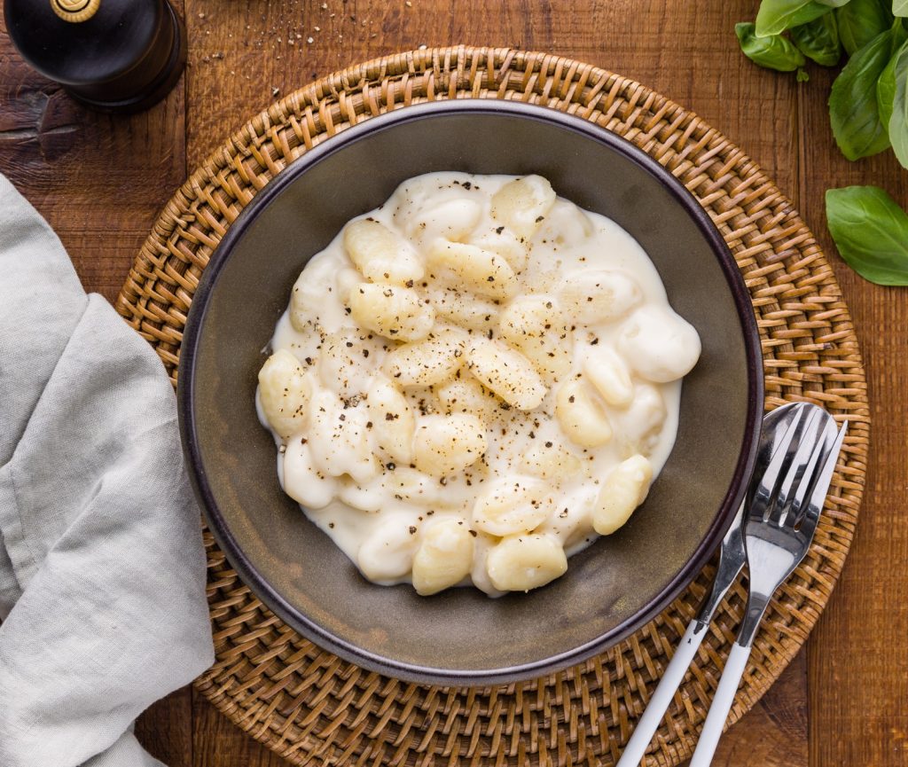 K Carbonara gnocchi