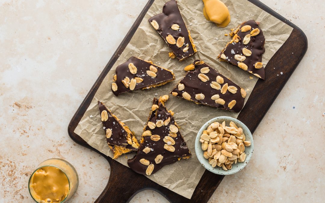 Date and Peanut Butter Bark