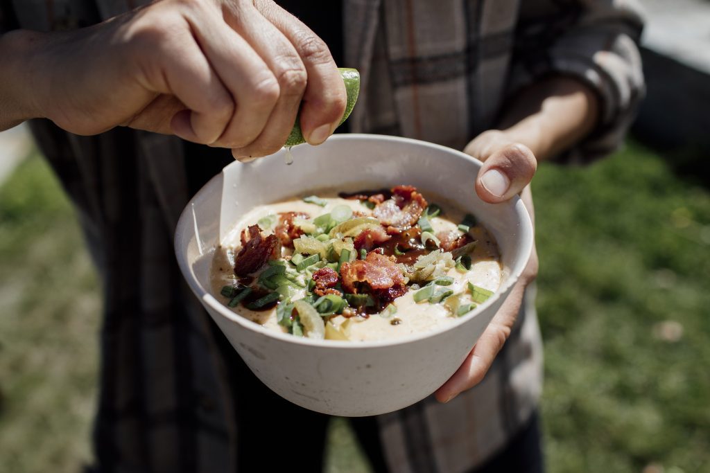 Local Supplier Stories: Freedom Farms 4 MyFoodBag Nadia 2024 96 chowder dish