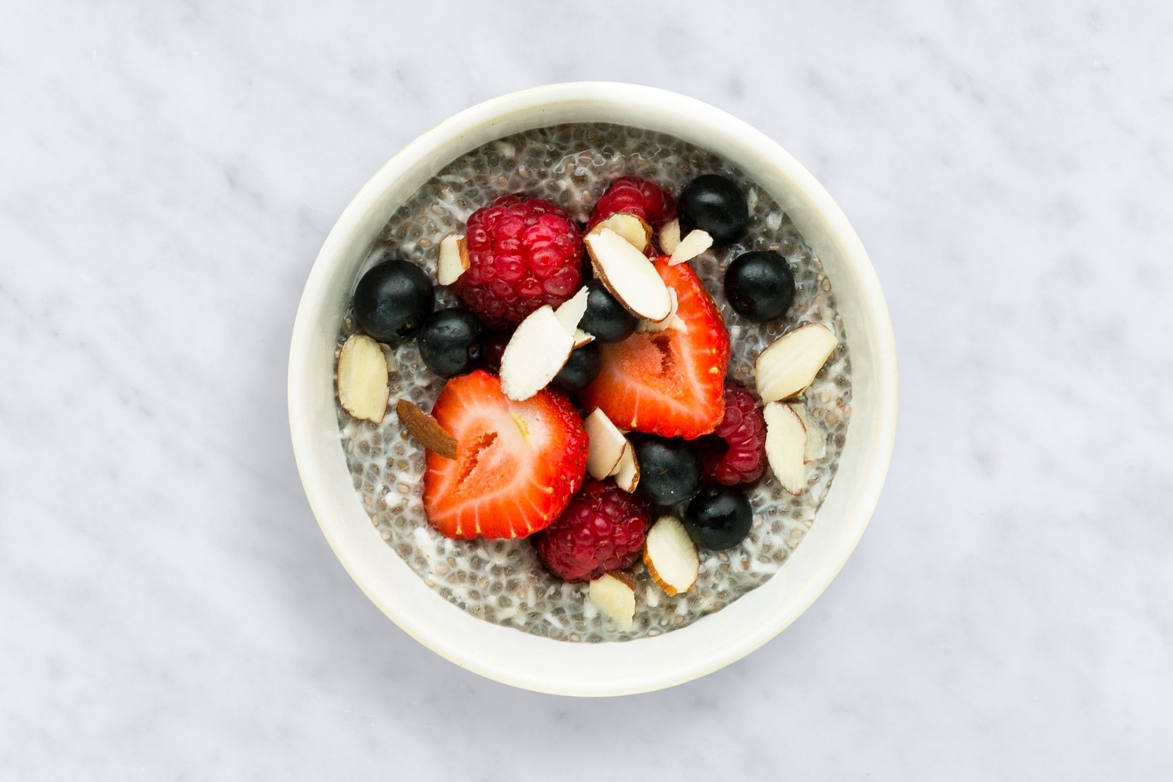 Fresh Start 8-Week Reset: Week Five 1 fs breakfast coconut chia pudding berries almonds edited