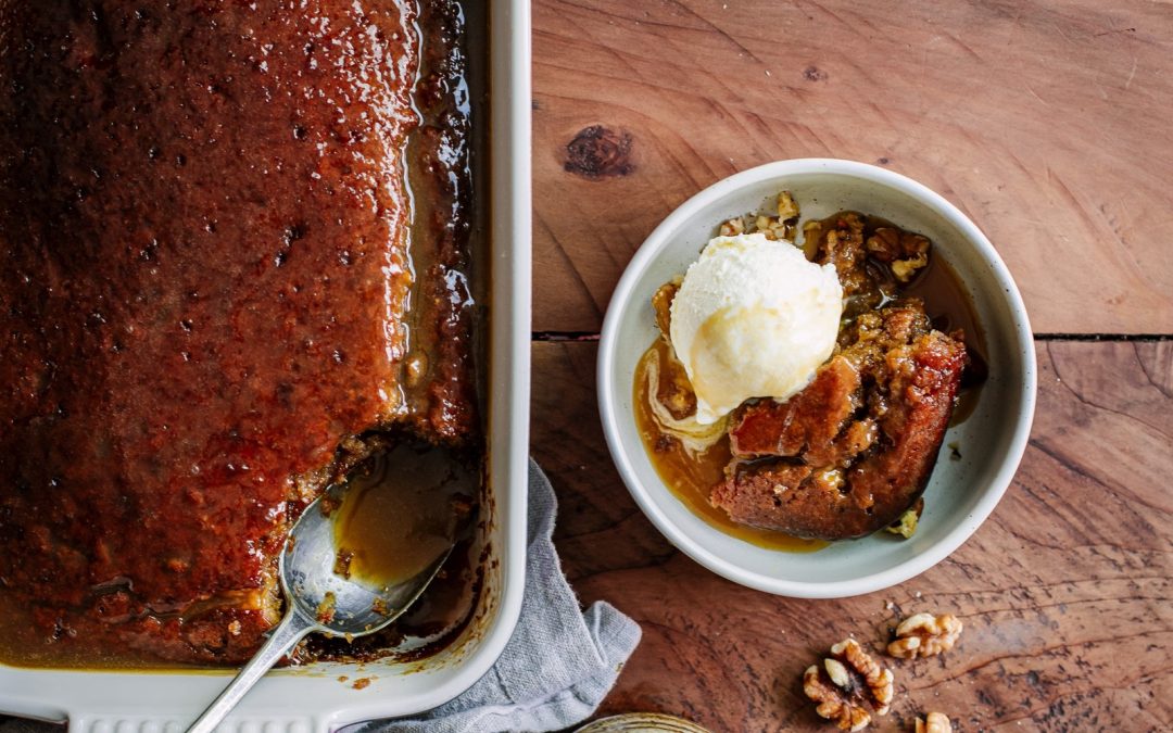 Banana Caramel Sticky Date Pudding