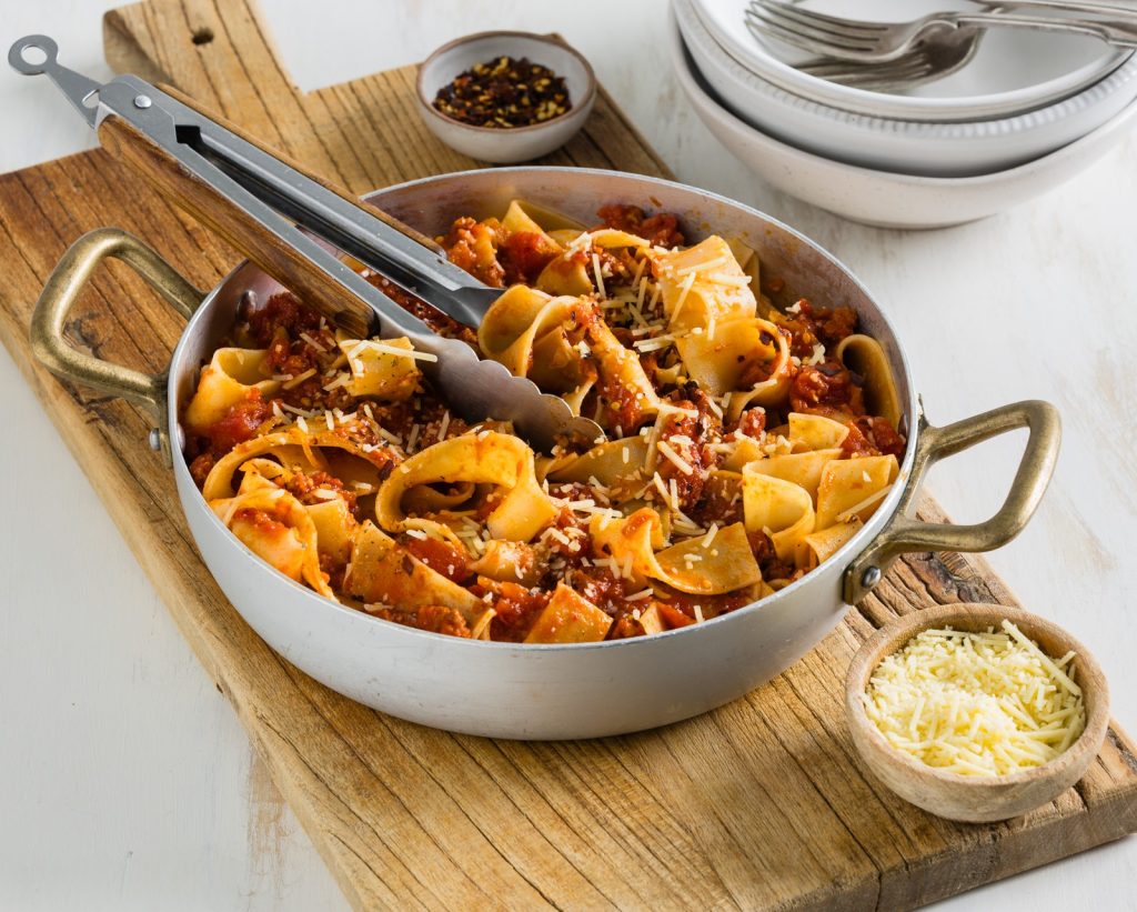 K Spicy Pork Nduja Pasta Serves 4