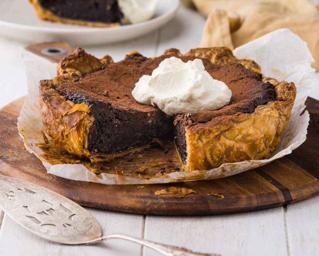 K Fudgy Brownie Pie
