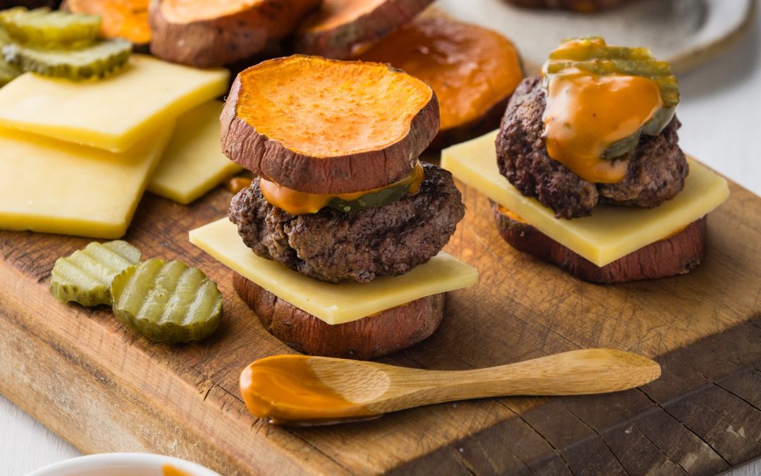 Kūmara Burger Sliders