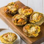 K Smoked Salmon Frittata Muffins Makes 6 1